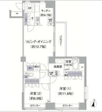 アビティ目黒 間取り