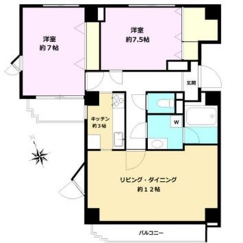 フォーレストヒルズ 間取り