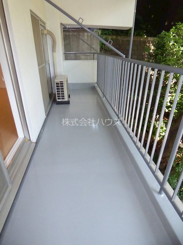 マンション雅叙苑 ベランダ