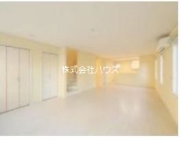 港区白金台戸建 リビング