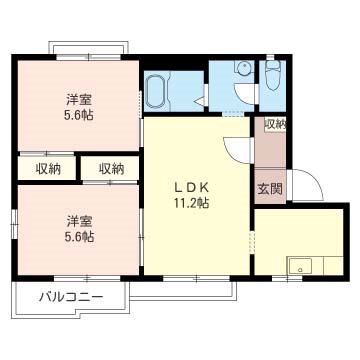ＫⅡ 間取り