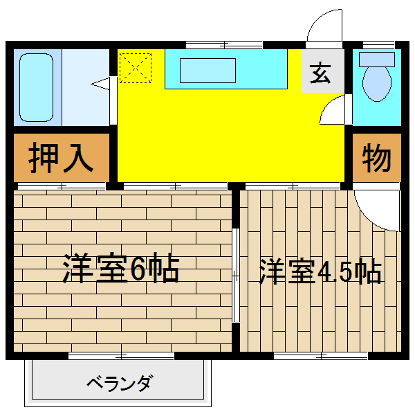 藤ハイツ 間取り