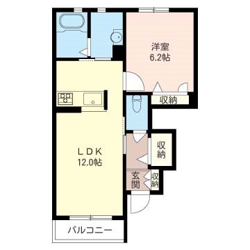 レユシールC 間取り