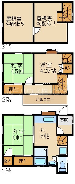 前久保南貸家 間取り