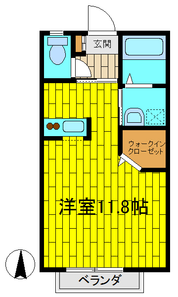 プレミールK 間取り