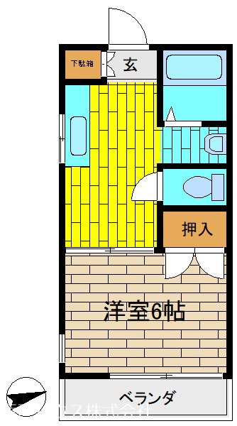 信栄ハイツ 間取り
