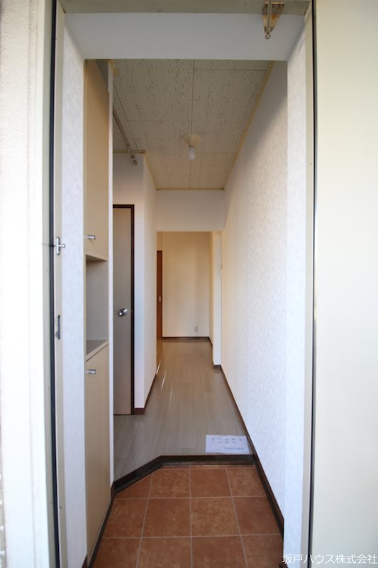 田中ハイツF棟 玄関
