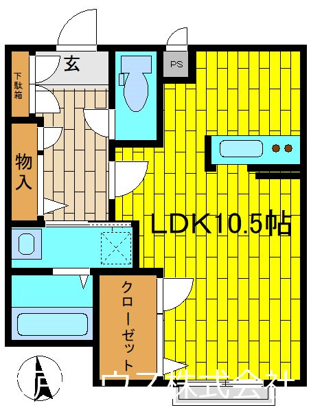 メゾン・ド・グラース 間取り