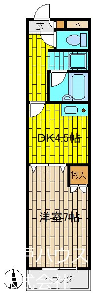 ライフルマンション 間取り