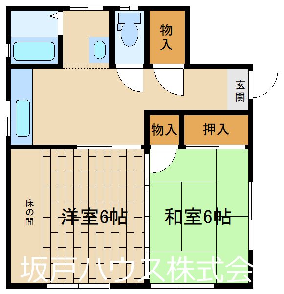 平貸家 間取り