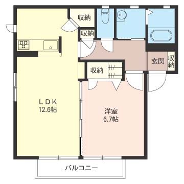 アズールA 間取り