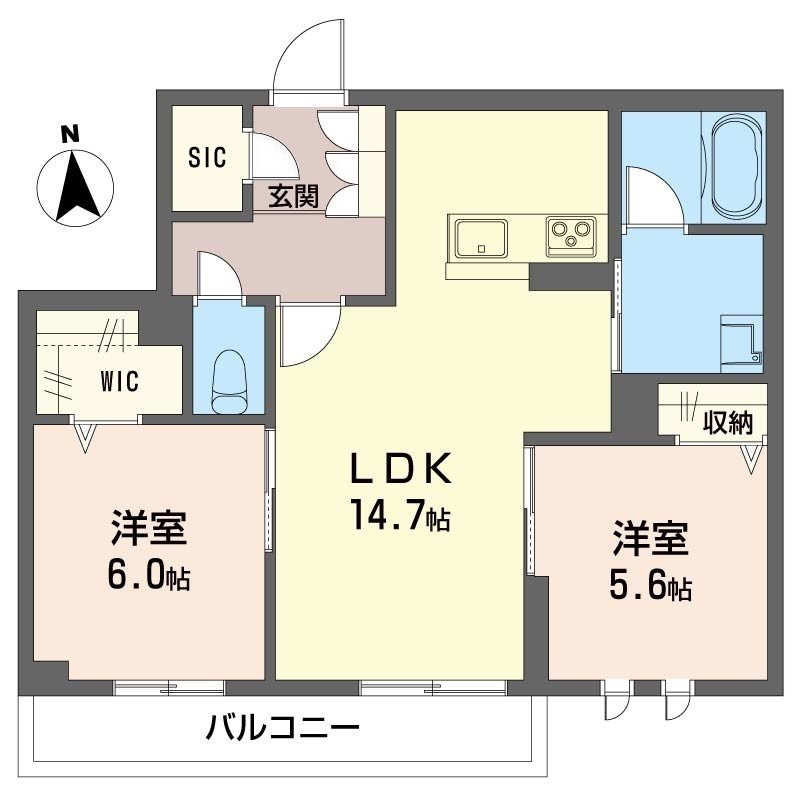 カヴァッロ　アンビエラ 間取り