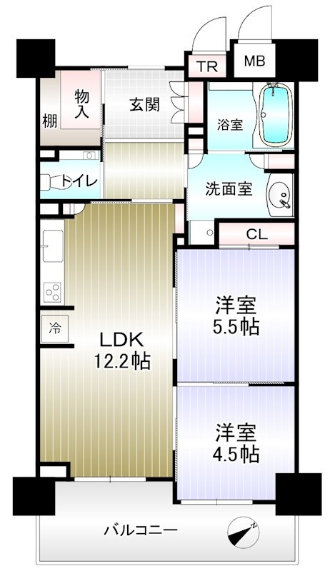 マスターズステージ泉ヶ丘 間取り