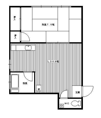 ハイツ深町 間取り