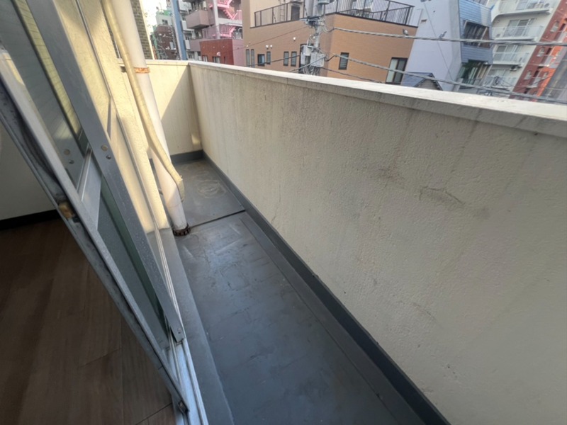 辰巳マンション ベランダ