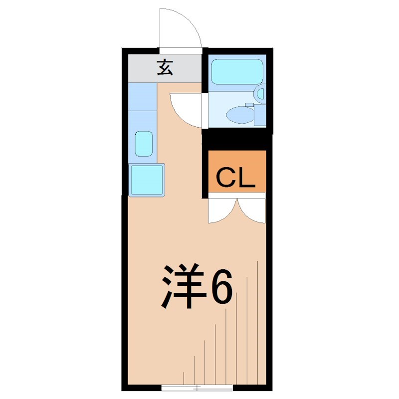 セントラルコーポS館 間取り