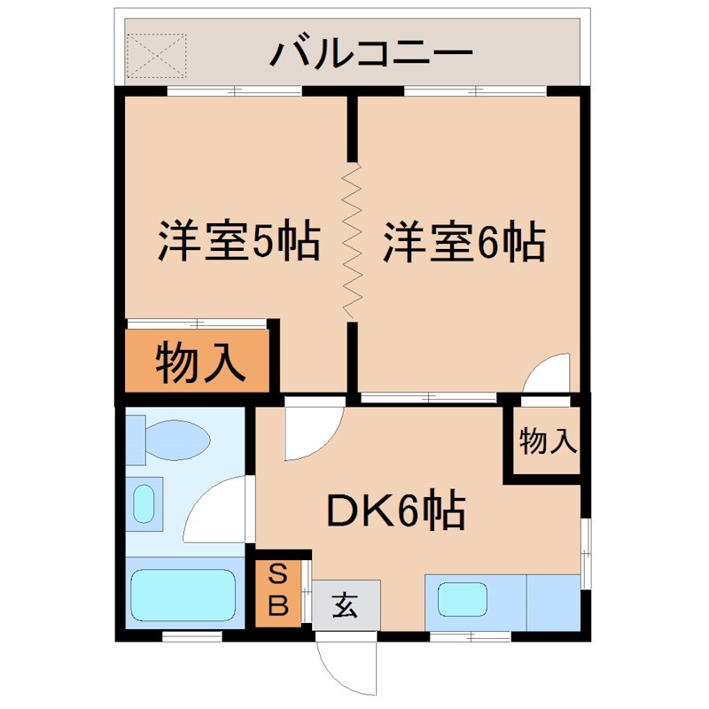 コーポ田中 間取り