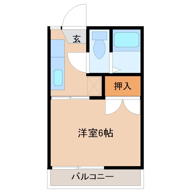 フォーブル三上 間取り