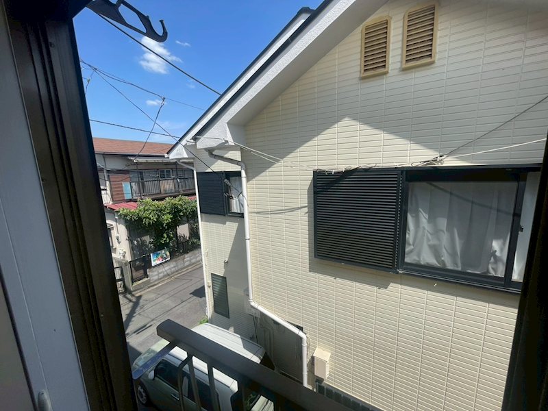 光コーポ ベランダ