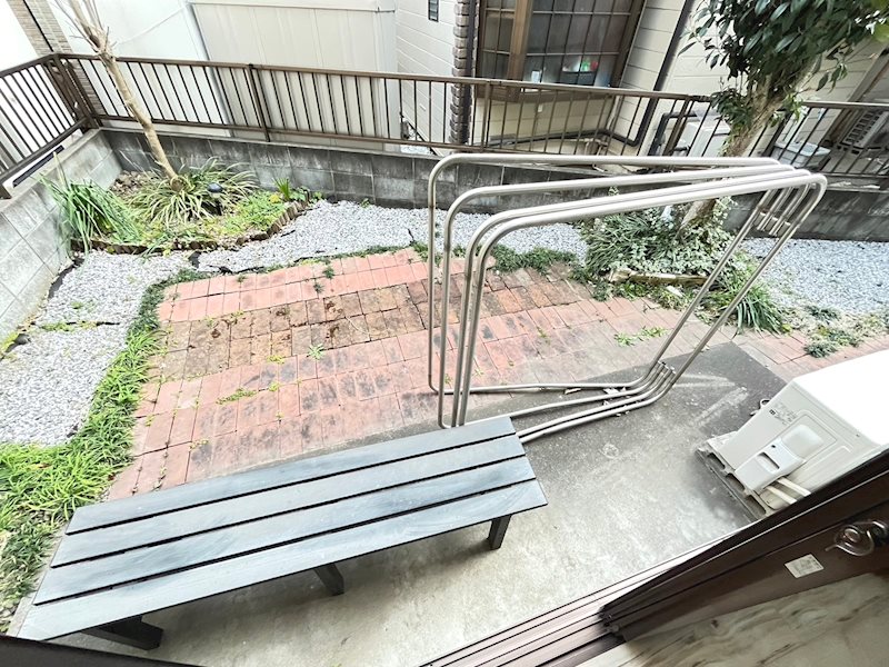 東京都日野市万願寺６丁目３２－６ ベランダ