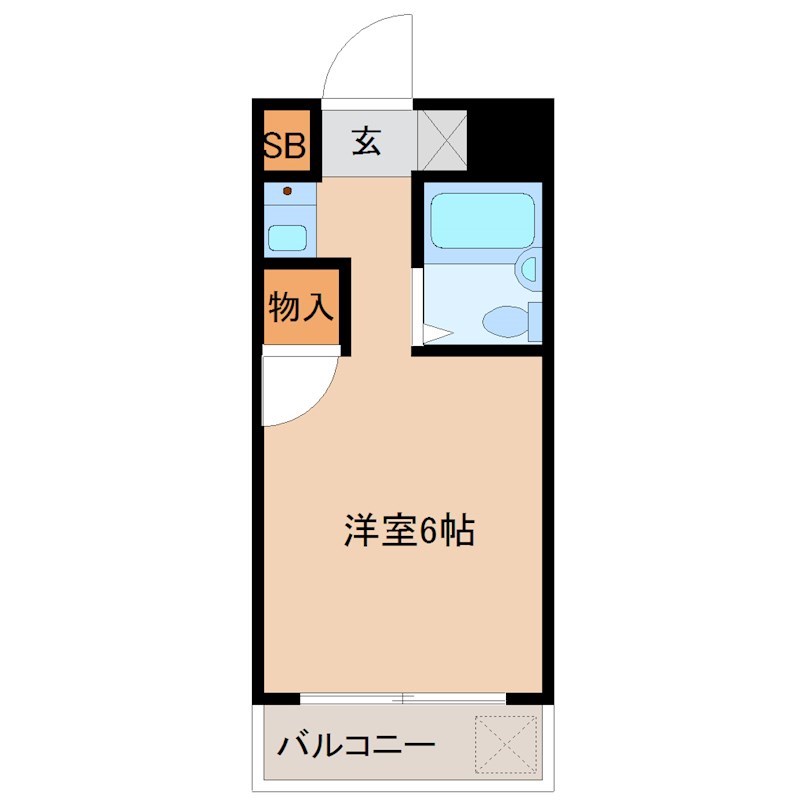 ぶるうめんはいむなかの 間取り