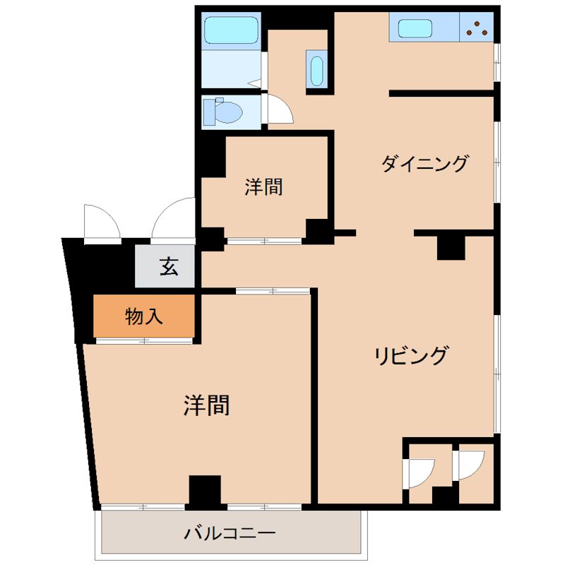 プライム伊藤 間取り