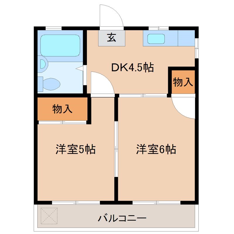 コーポ田中 間取り