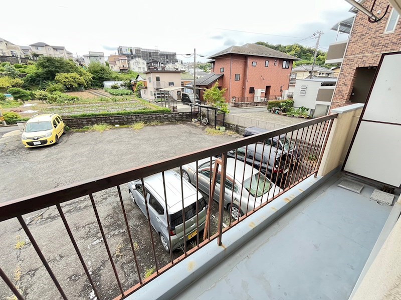 コーポ田中 ベランダ