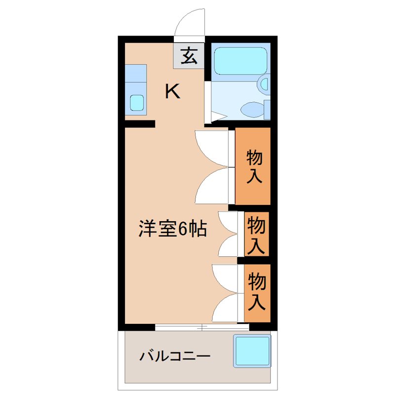 ララハイツ 間取り