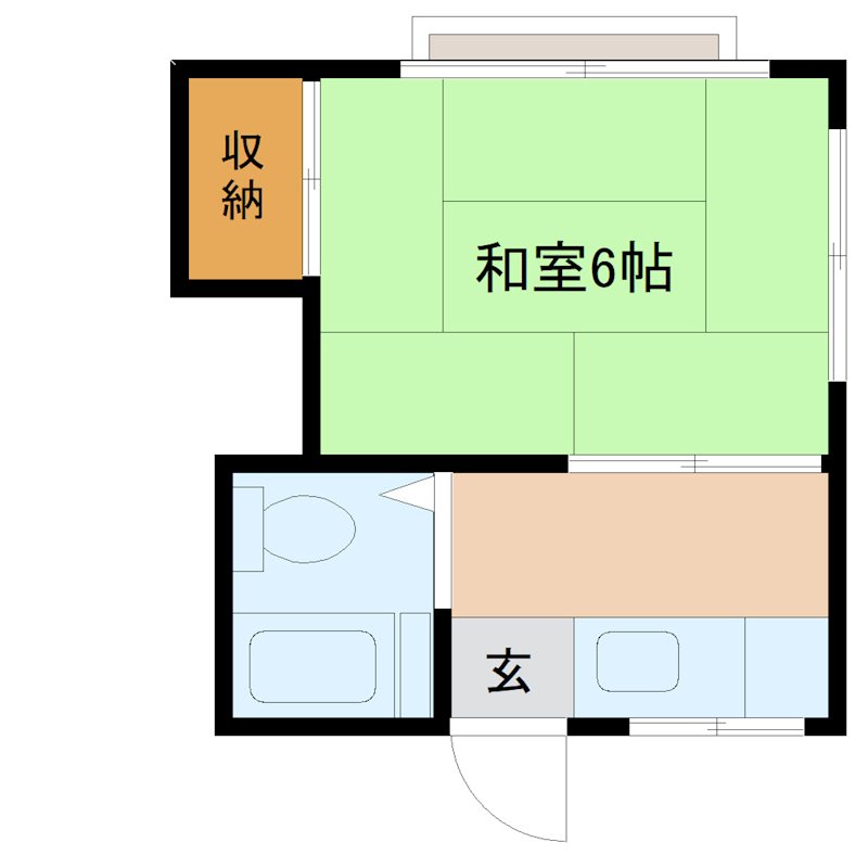 めじろ荘 間取り