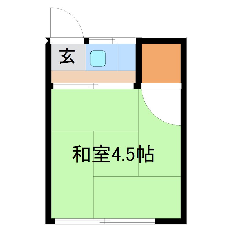 フラワーハイムA 間取り