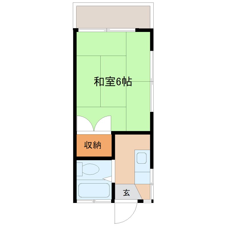 田所コーポ 間取り