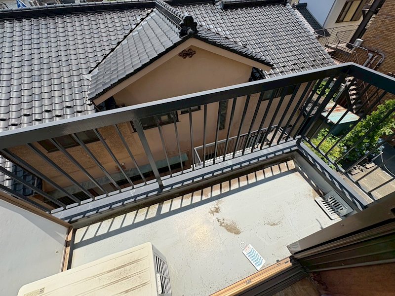 田所コーポ ベランダ