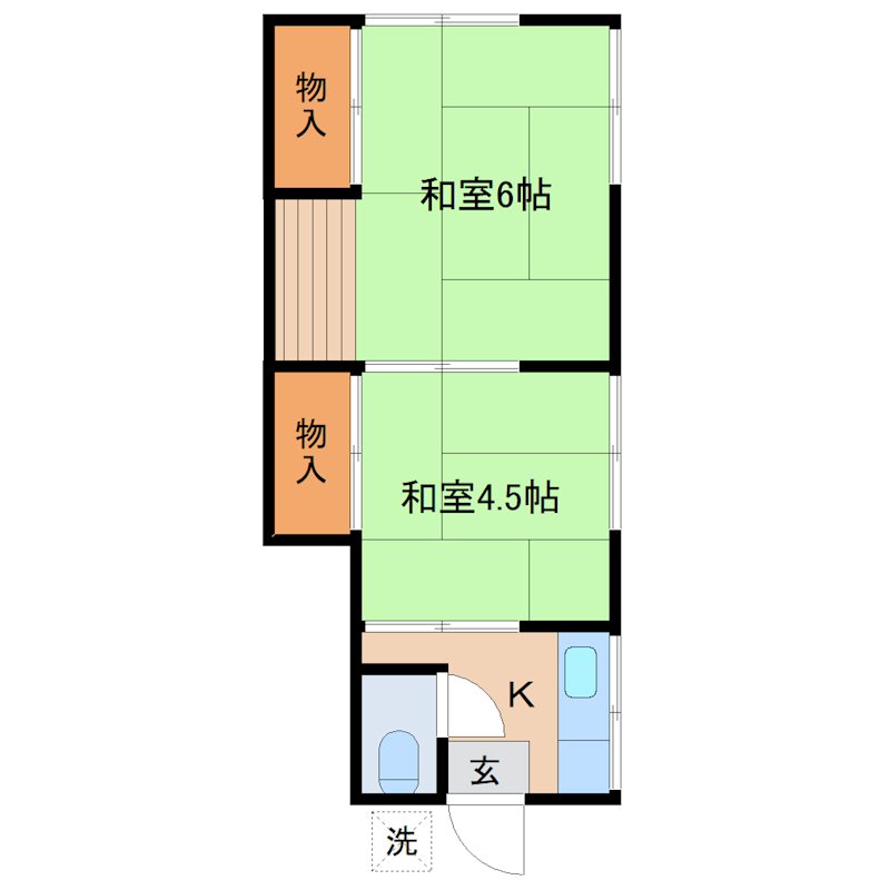 加瀬荘 間取り