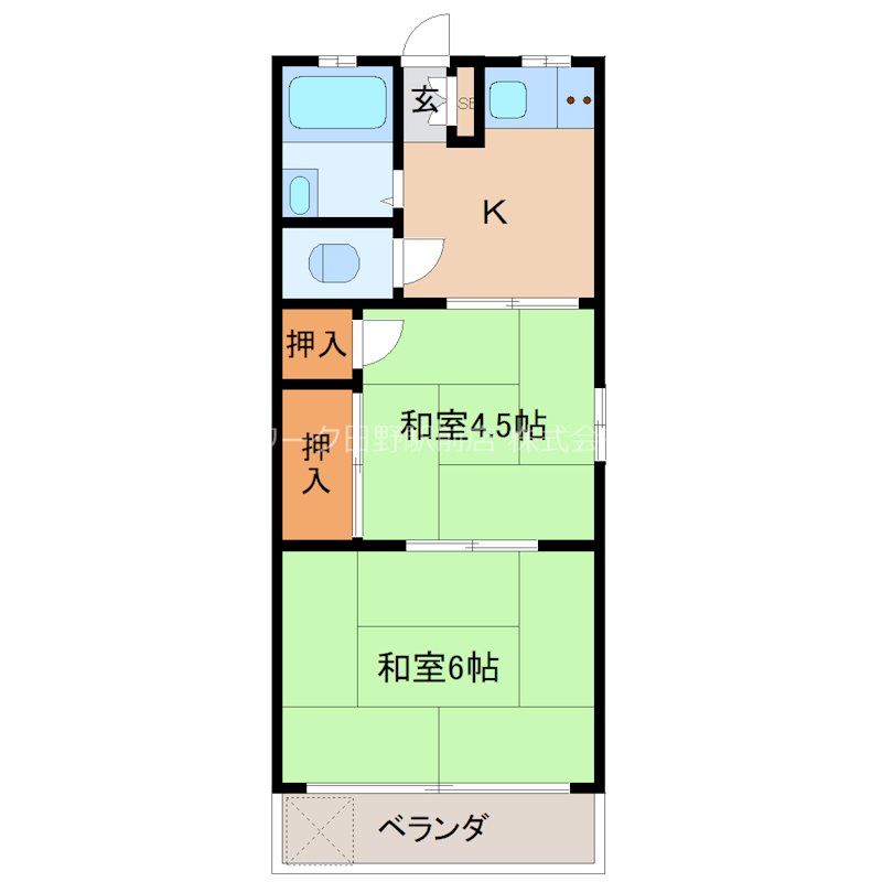 コーポ静風 間取り
