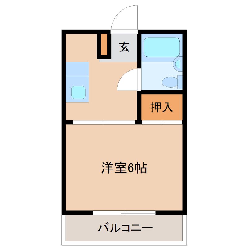 サンライズ北原 間取り