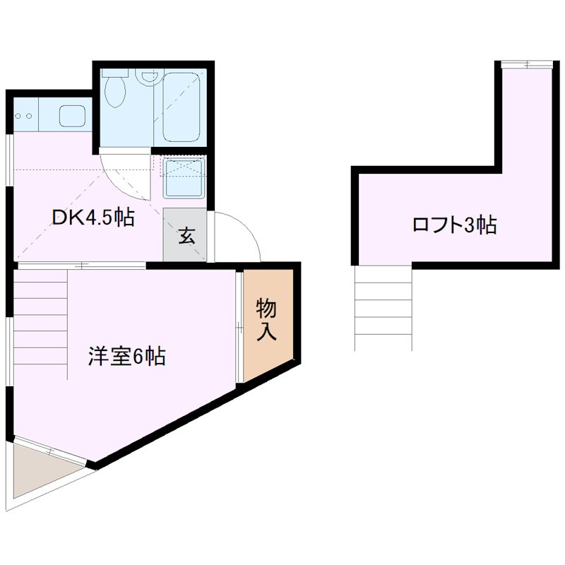 日野タワーハウス 間取り