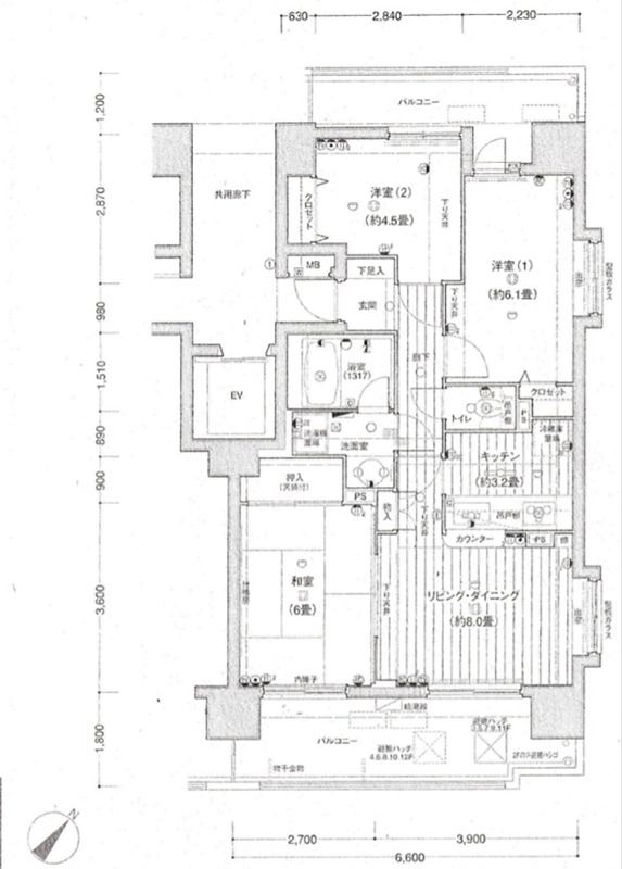 フォリア浅草 間取り