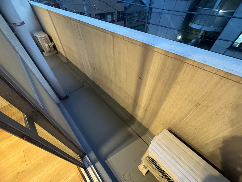 辰巳マンション ベランダ