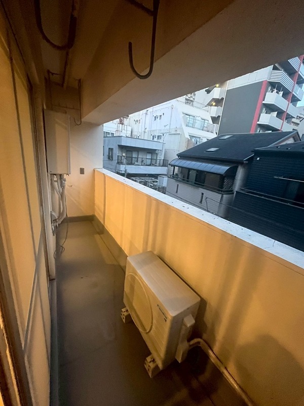 辰巳マンション ベランダ