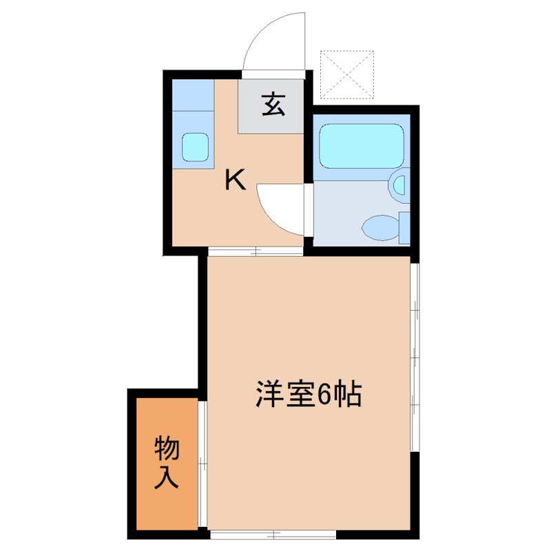 万町田口ハイツ 間取り