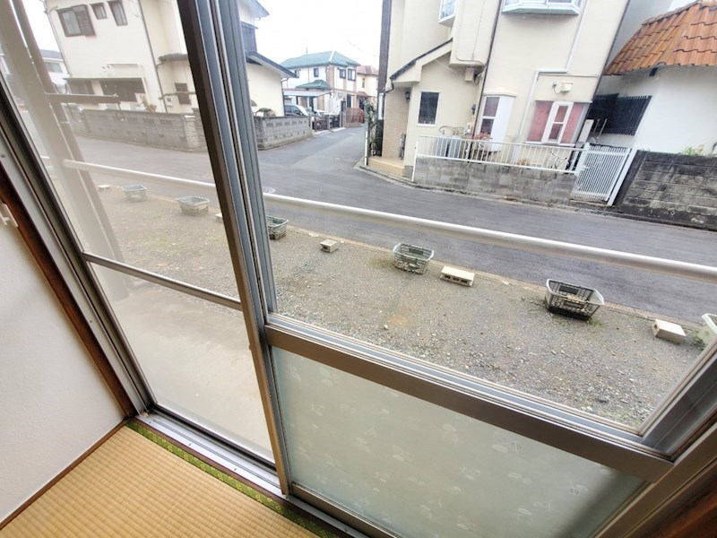 谷荘 ベランダ