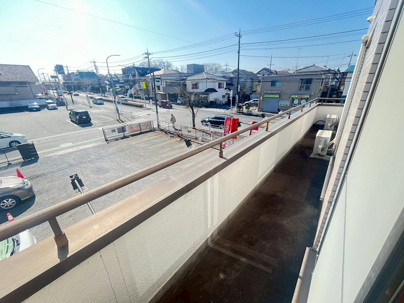 めじろ台２丁目貸家 ベランダ
