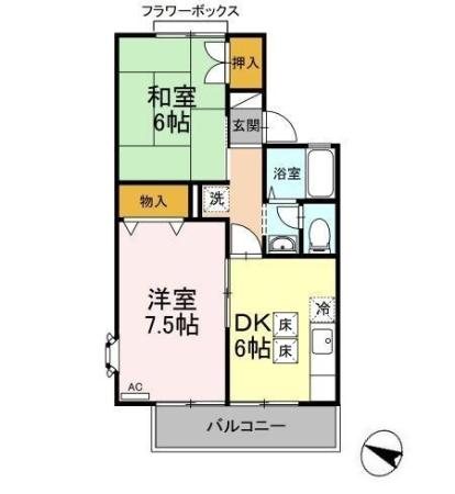 ストークコートN 間取り