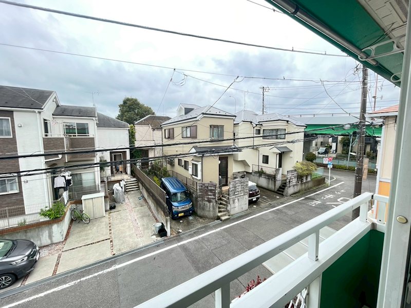 コーポエスポワール ベランダ