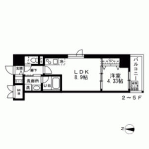 LA BELJOUR 錦糸町 間取り