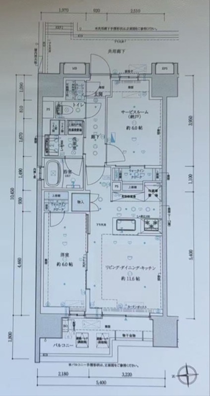 サンクレイドル浅草Ⅲ 間取り
