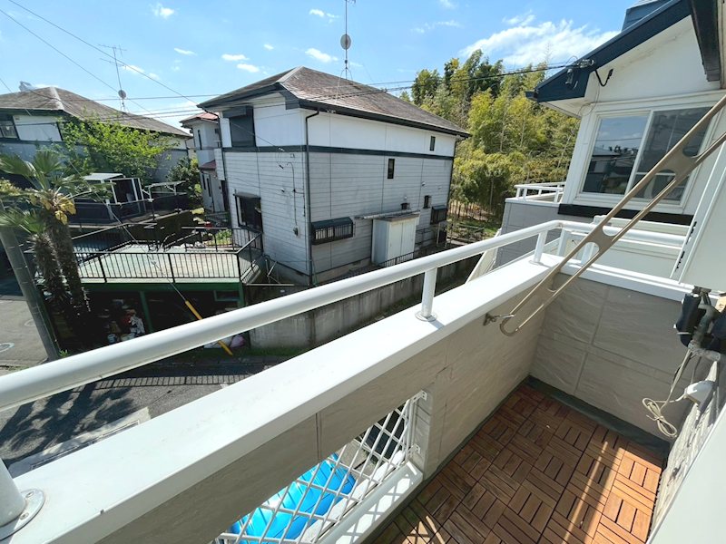ベルメゾン奥住A棟 ベランダ