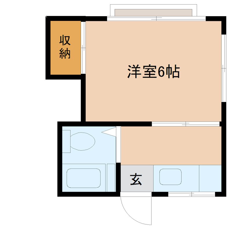 めじろ荘 間取り