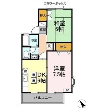 ストークコートN 間取り